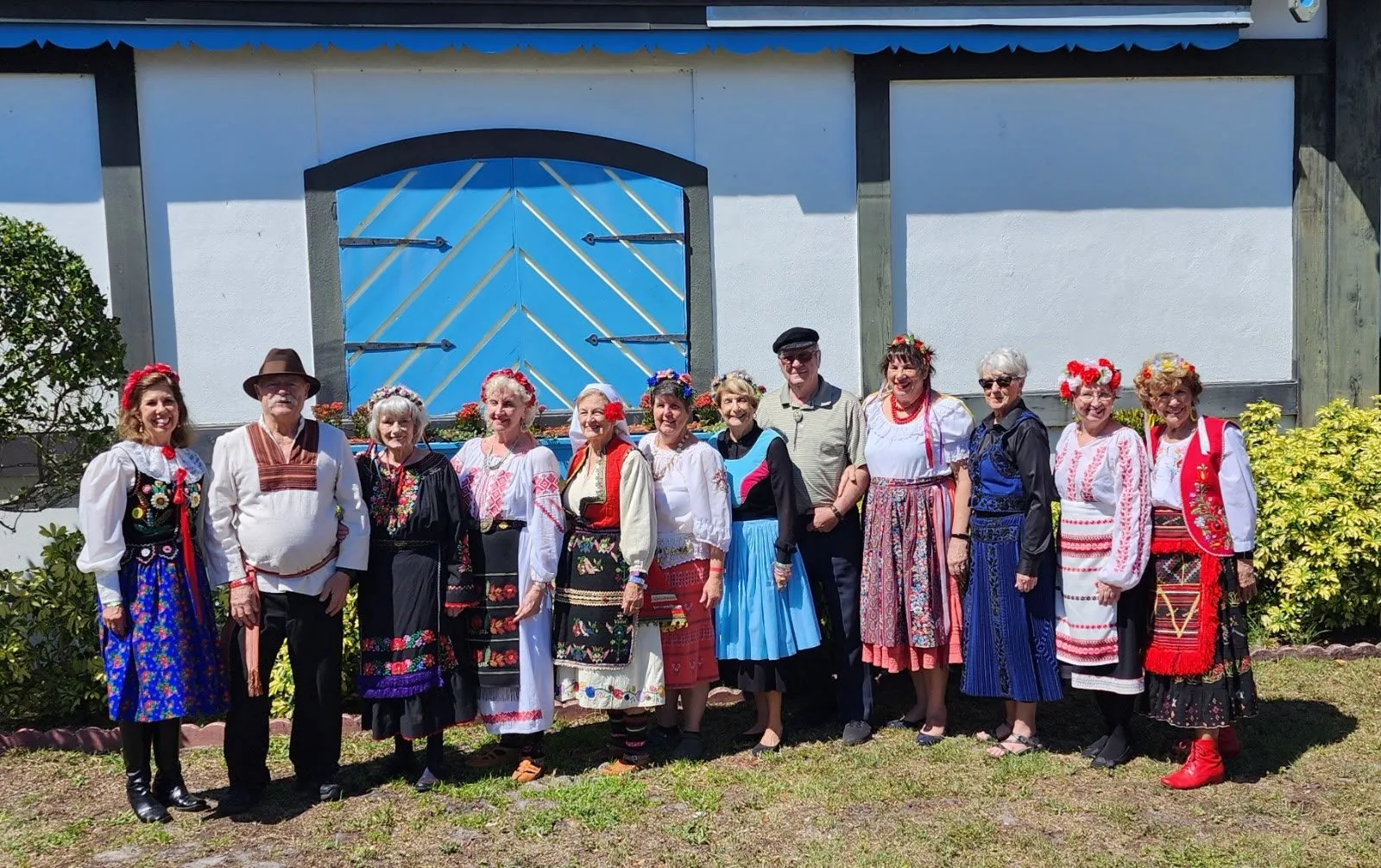 Children of the Serbian Crown Folklore Group in traditional costume